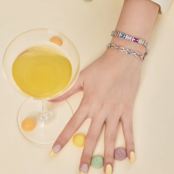 Colorful Silver Bracelets