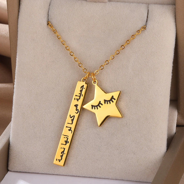 33 Beautiful Like A Star Necklace