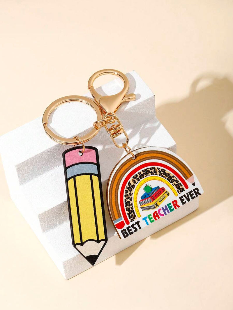 68 Keychain Teacher