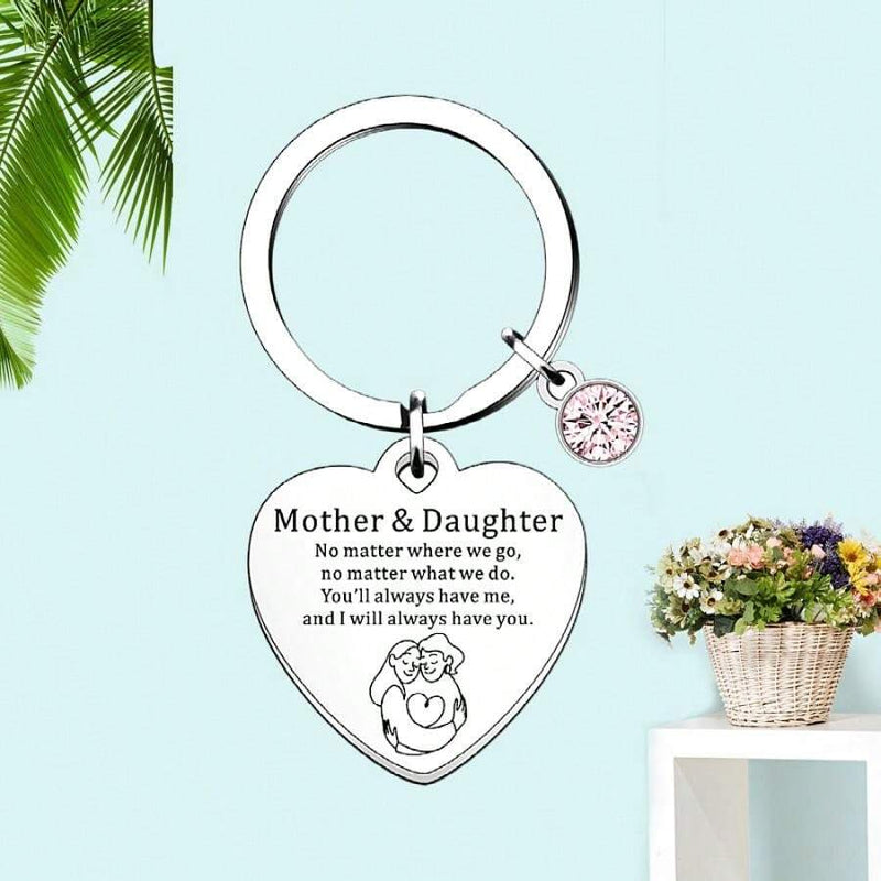 63 Keychain Mom & Daughter