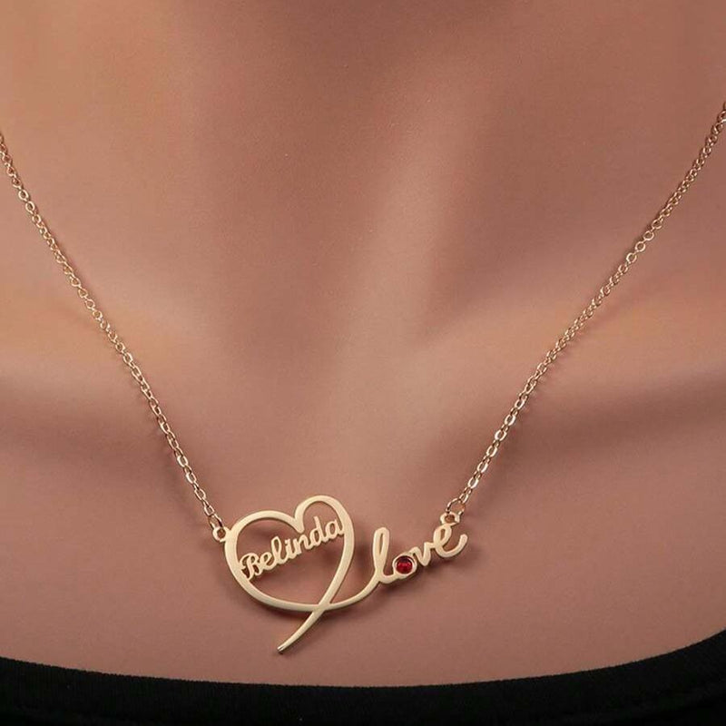 23 Customized Necklace Love