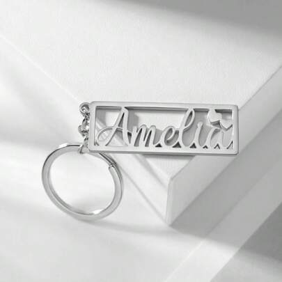 52 Customized Keychain English Text