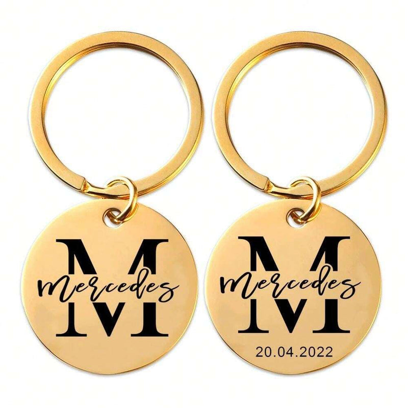 48 Customized Keychain Text