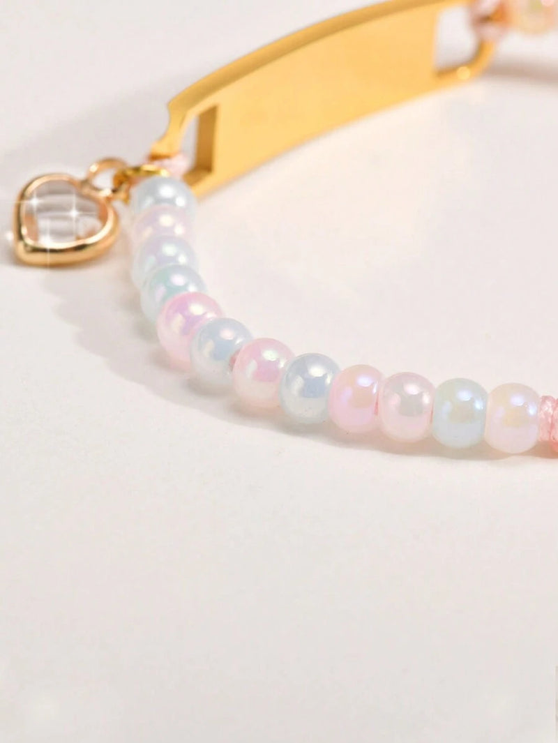 2 Cutomized Bracelet For Baby Girl