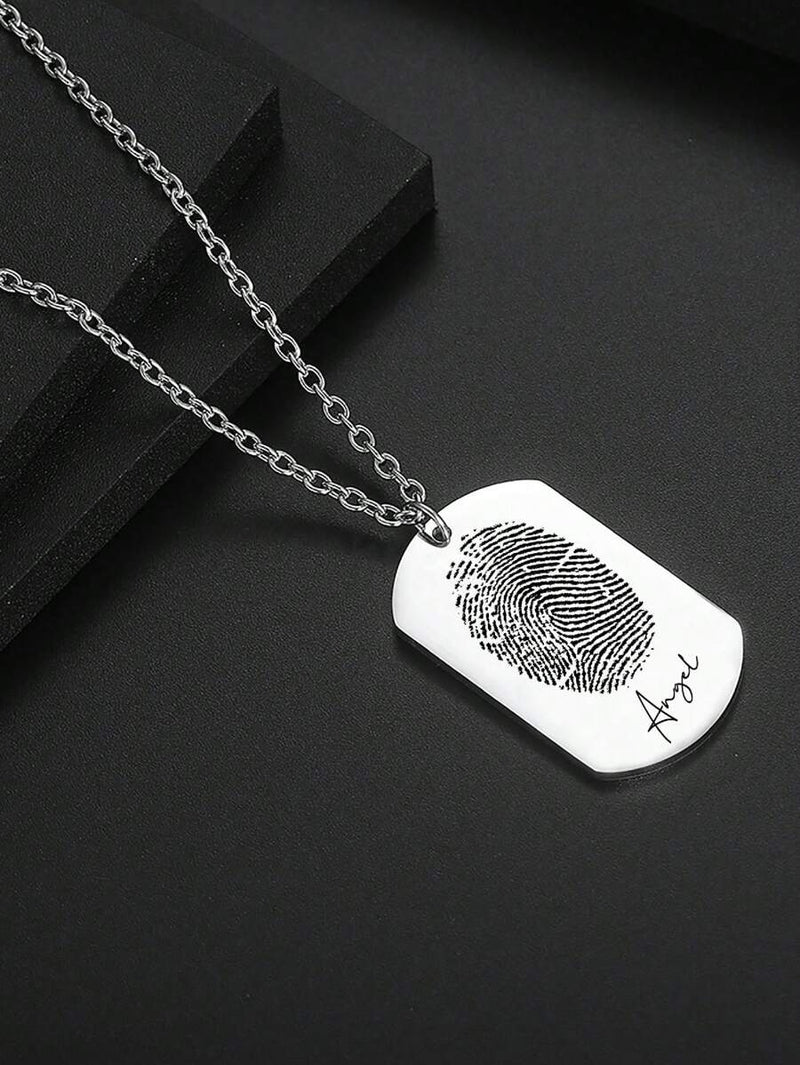 15 Customized Necklace Fingerprint