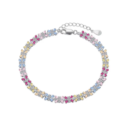 Colorful Silver Bracelets