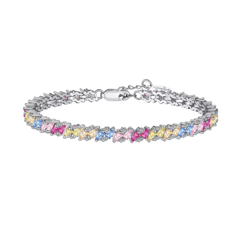 Colorful Silver Bracelets