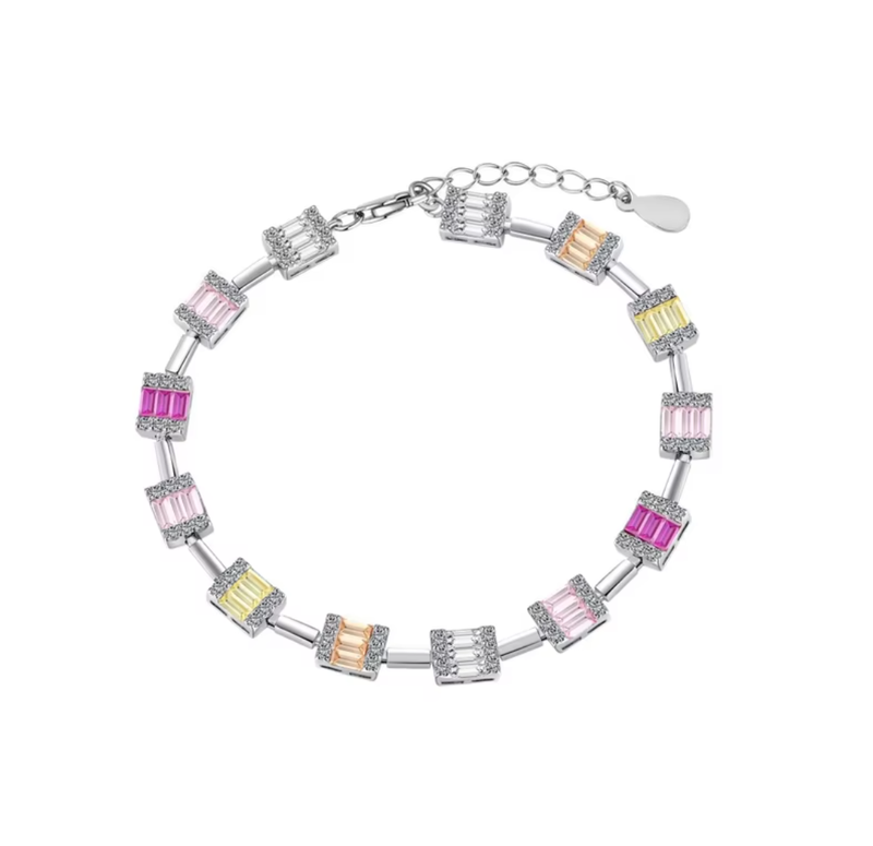 Colorful Silver Bracelets