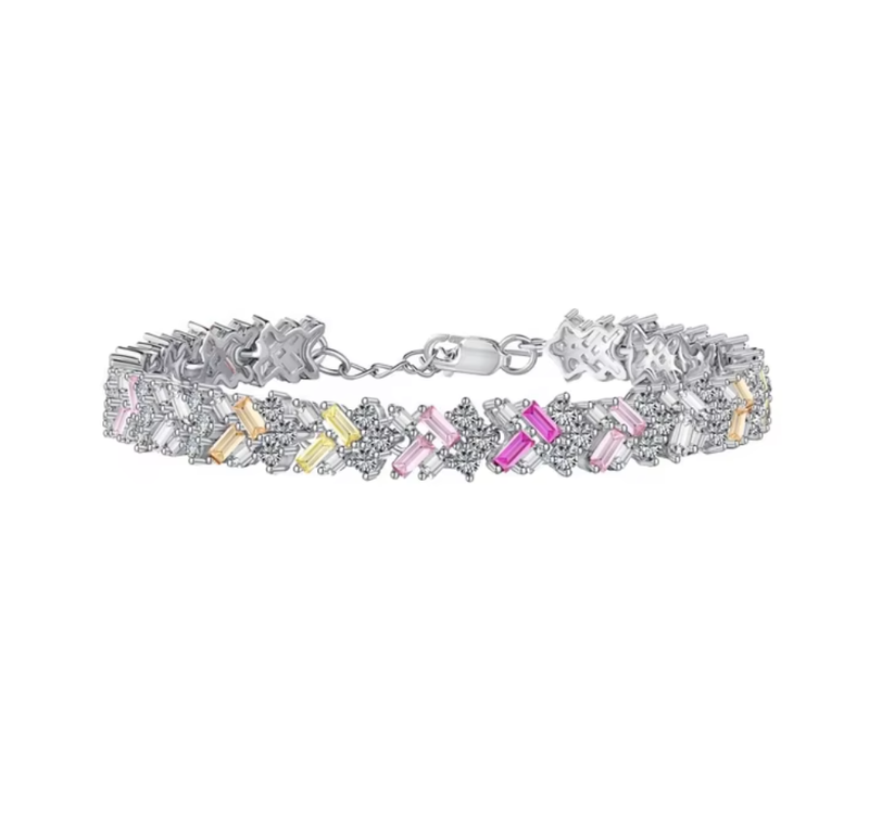 Colorful Silver Bracelets