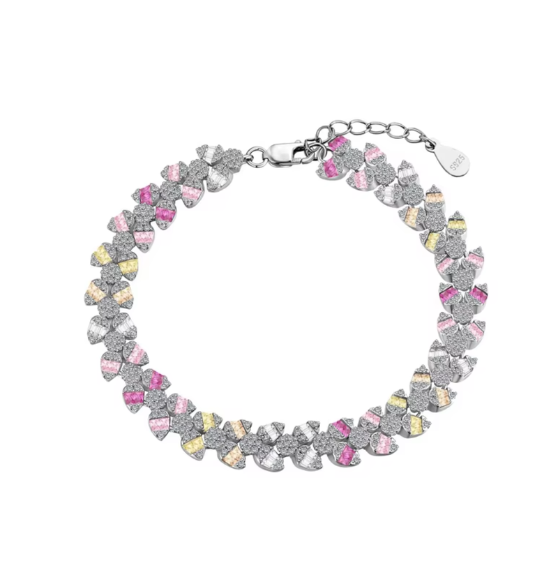 Colorful Silver Bracelets