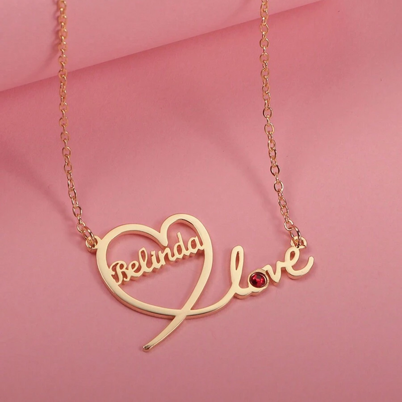 23 Customized Necklace Love