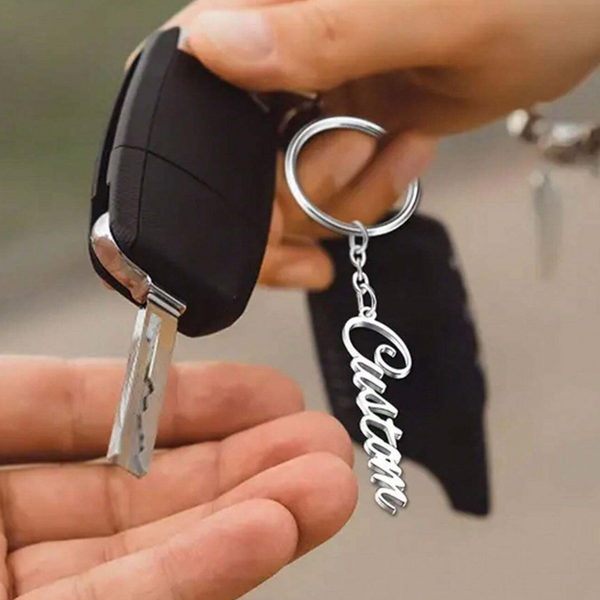 52 Customized Keychain English Text