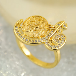 Islamic Gold Ring B