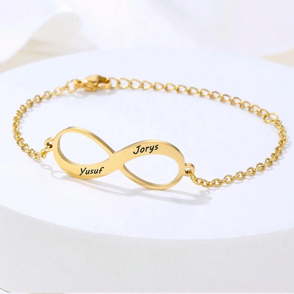 11 Customized Braclet Infinity