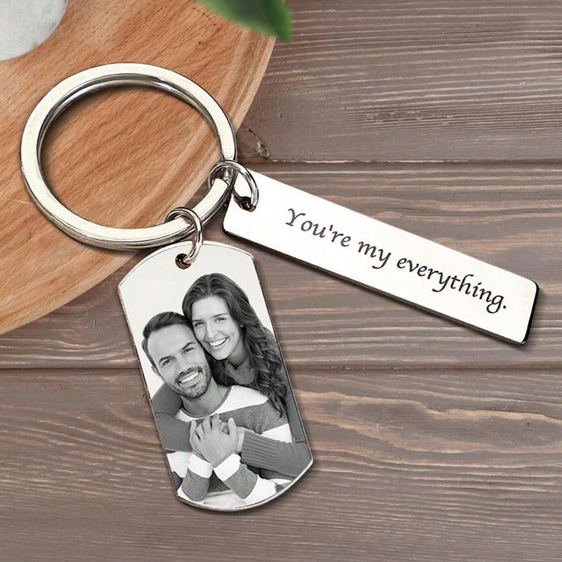 50 Customized Keychain Text and photo