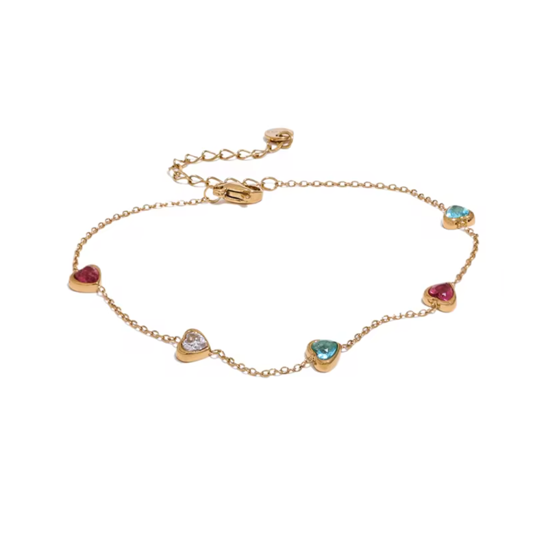 Areej colored Anklet