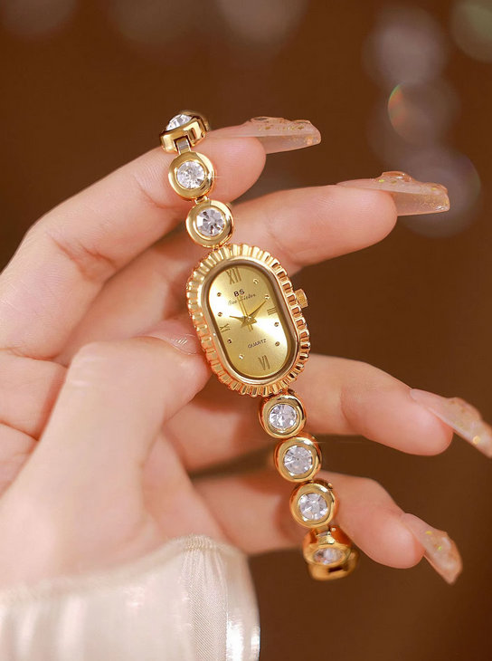 Rounded Diamond Watch