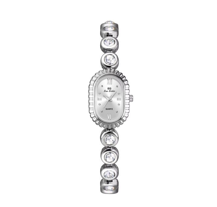 Rounded Diamond Watch