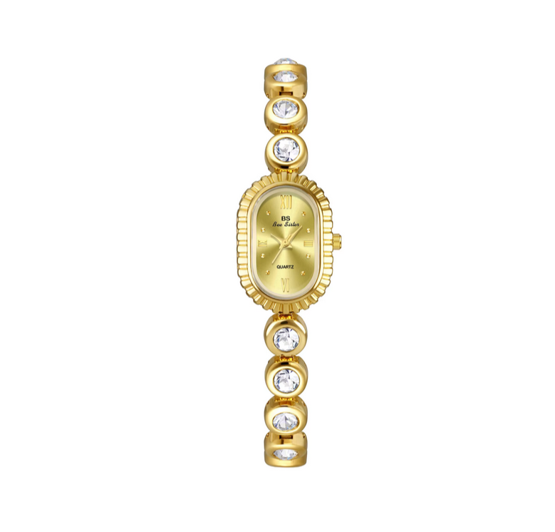 Rounded Diamond Watch